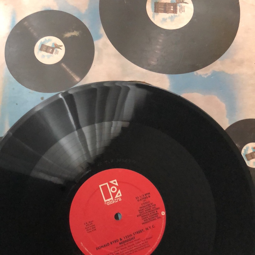 Donald Byrd Midnight/Sexy Dancer Vinyl Lp '82
